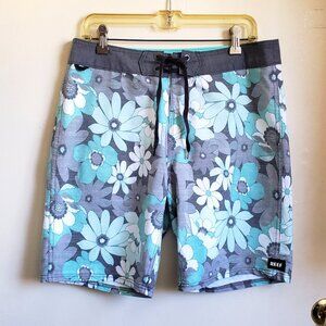 floral print board shorts swim trunks